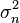 \sigma _{n}^{2}
